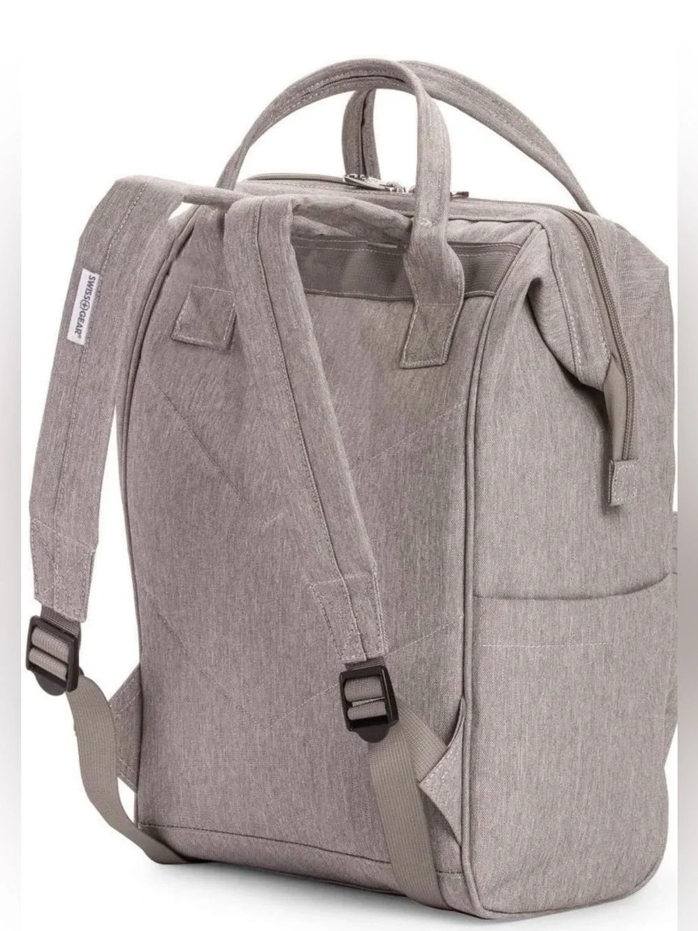 SwissGear 3576 Artz Laptop Backpack in light grey